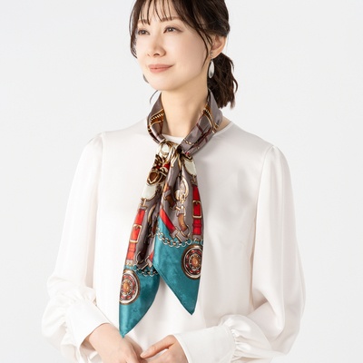 Beauty Fit プリントスカーフ