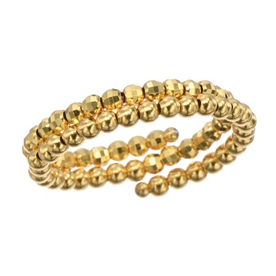 マエストロ 純金 コンビネーションフリーサイズ リング