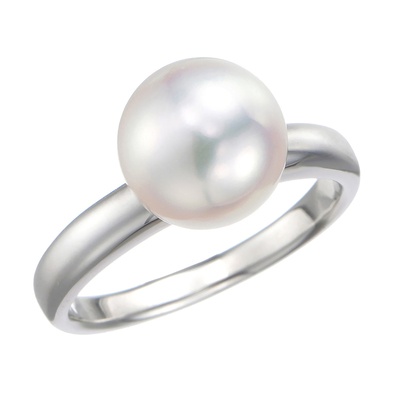 Permore 天女 PT900 アコヤ真珠リング 9.0mm
