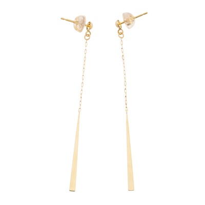 マエストロ 18KYG ブライトネス イヤリング/ピアス