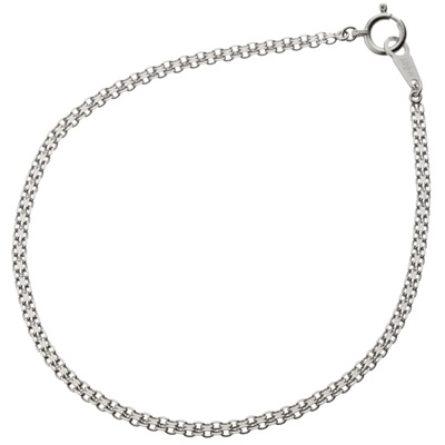 純プラチナ ブライトビスマルクチェーンブレスレット