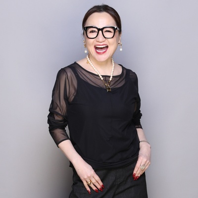  ANNE COQUINE ボートネックチュールプルオーバー - 752825