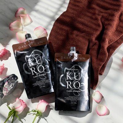 バランローズKUROクリームシャンプー 400g×2本特別セット