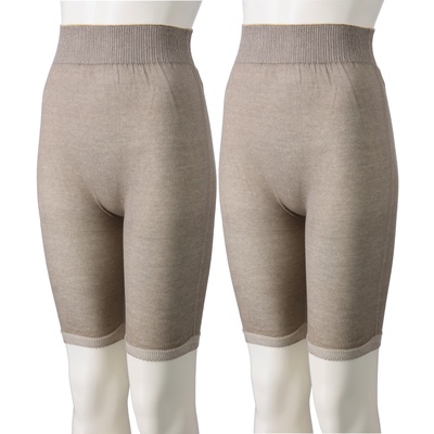 SUNAYAMA ガーゼの綿シルクペチパン同色2枚組