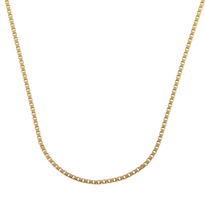 純金 ブライトベネチアンチェーンネックレス