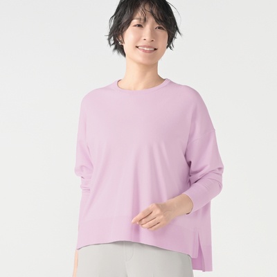 UNFILO マイビューティニット クルーネック