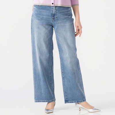 UNFILO DENIMルーズワイドパンツ