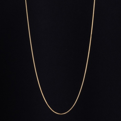 18K ベネチアンチェーン ネックレス 45cm M