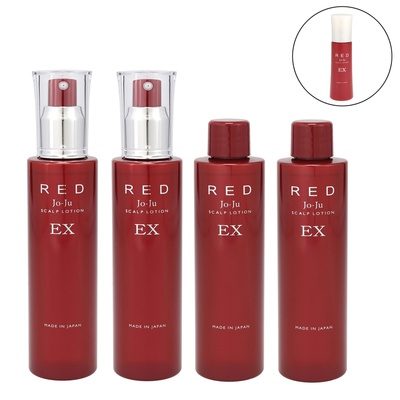 Jo-Ju RED ローションEX120ｍL2本+2本特別セット