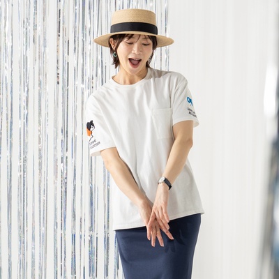 GRC エーズラビットコラボサガラ刺繍Tシャツ