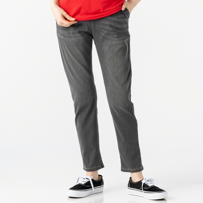 GRC ニットデニムテーパードパンツ