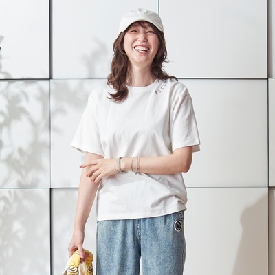 RUSTY 相良刺繍ブランドアイコンTシャツ