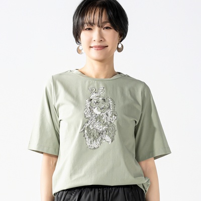 calma QVCジャパン25周年記念 ドッグプルオーバー