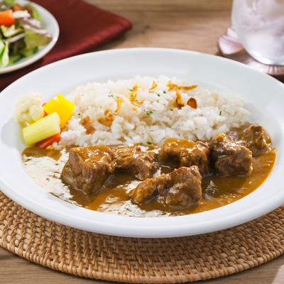  味の牛たん喜助たっぷり牛たんカレー4袋 - 753488