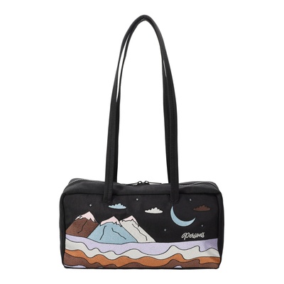 PERSONS ヴィンテージライクエンブロイダリーバッグ