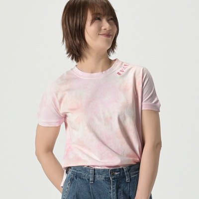 RUSTY タイダイ染めフレンチスリーブTシャツ