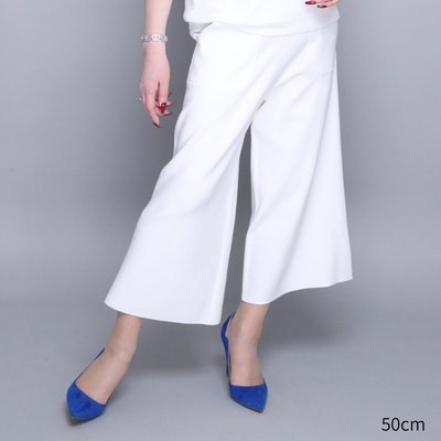 ANNE COQUINE 選べる股下ニットガウチョパンツ