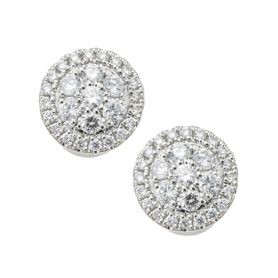  PT カナディアンダイヤモンドピアス 計0.44ctUP - 754219