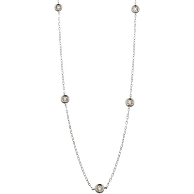 PT ダイヤモンド ステーションネックレス