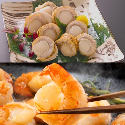 目利きが選んだ 冷凍海老&ボイルホタテ特別セット