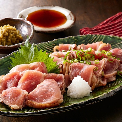宮崎妻地鶏たたき食べ比べ5袋セット【ムネ・モモ】