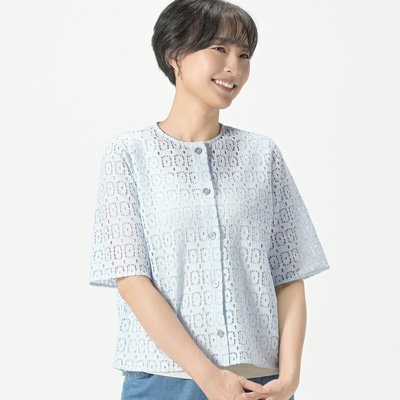 BOBSON SunSister 総レースカーディガン