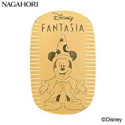 ディズニー「ファンタジア」ミッキー/純金小判15g