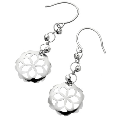  純プラチナ ブルームポイント ピアス - 756260