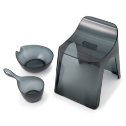 ヒューバス バスチェアプレミアム3点セット[クリアタイプ]