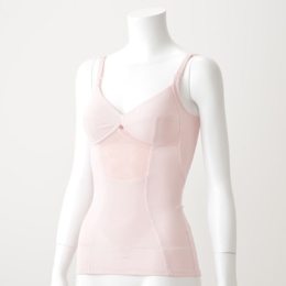 ツインクロス 速乾ライト ノンワイヤーブラキャミ