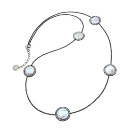 淡水コインパール ロング ステーション ネックレス [スレイ]