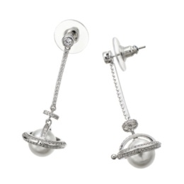 CZ プラネットデザイン イヤリング/ピアス [ミレーユ]