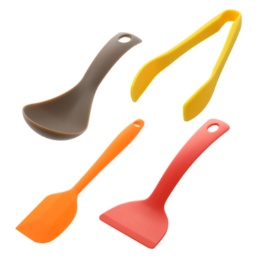 ト-スタ-パン用ミニキッチンツ-ル4点セット[21レシピ付]