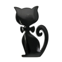 Tar Tar 牛の角 キャットデザイン ブローチ [ミーチェ]