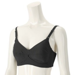 ツインクロス 吸水速乾メッシュノンワイヤーブラ