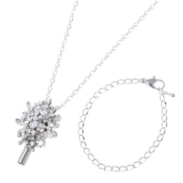 JN キュートで便利なホイッスルペンダント[バッグチェーン付]