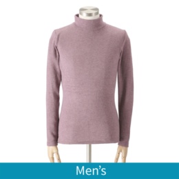 Stylemakerメンズタイプ起毛暖かハイネックインナー