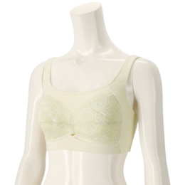 ツインクロス リラックスケア テンセル混 ノンワイヤーブラ