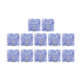 貼って剥がせる吸着フック耐荷重約2kg 12点セット