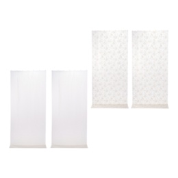 すきま風対策 取付け簡単カーテンライナー選べる2点