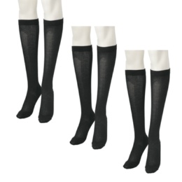 足カラダ ハイソックス 3足セット