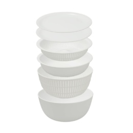 Like-it米とぎにも使えるザルとボウル6点セット