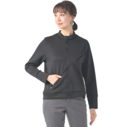 BOUTIQUE JUNKO スラッシュデザインブルゾン