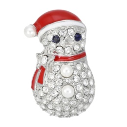 JinkaNezu 雪だるま タックピン