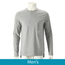 Lucca Uomo alla moda ロングスリーブTシャツ