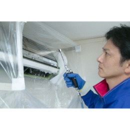 お掃除機能無しエアコンクリーニング+防カビコーティング