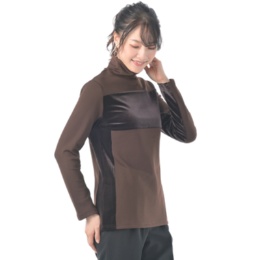 BOUTIQUE JUNKO ベロア切替プルオーバー