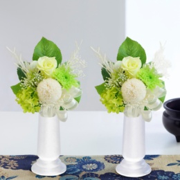 プリザーブド仏花 陽だまり 2個組