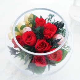 プリザーブドフラワー セゾンヌヴェル7輪