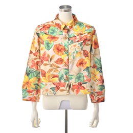 FRANCO FERRARO Milano フラワープリントジャケット